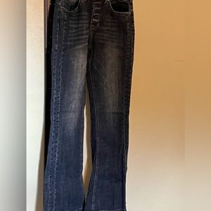 Womens Rock & Roll trouser jeans, 27 x 36